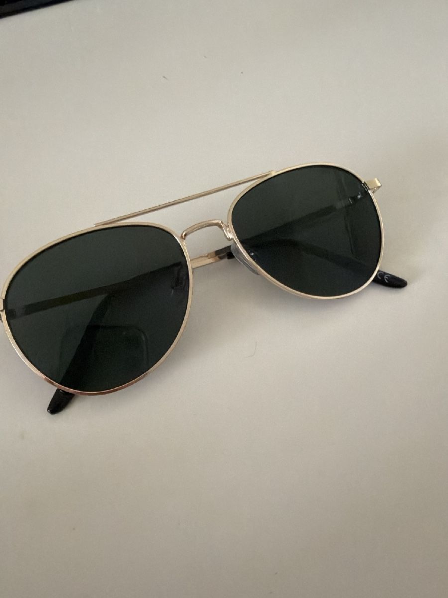 Occhiali & Lenti: Sonnenbrille Pilotenbrille goldfarbig – Nuovo (secondo la descrizione) da Meggen venduto da noe_srf5