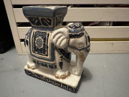 Indischer Elefant aus Keramik 16cm