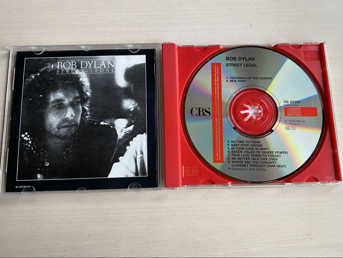 CD: Bob Dylan CD - Street-Legal – Usato da Oberried Brienz venduto da Chyara 2