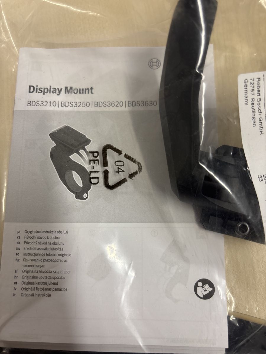 Bosch Pezzi di ricambio: Bosch Ebike Display Halterung BDS3210/3630 Neu – Nuovo (secondo la descrizione) da Glattfelden venduto da Therzog 2