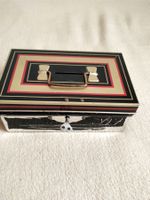 Vintage Spardose / Geldkassette mit Schlüssel, Rarität!