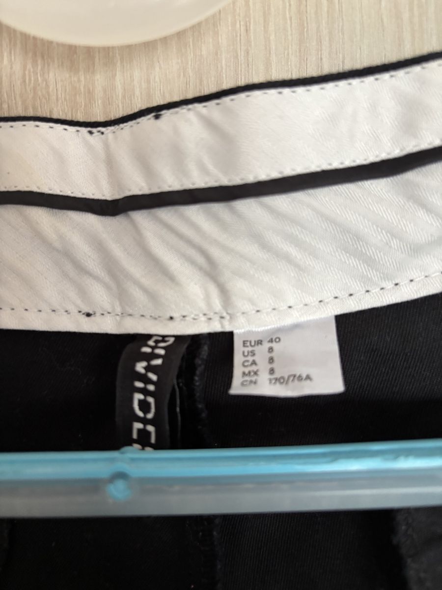 Hosen: Schwarze Stoffhose Gr. 40, wie neu – Neu (gemäss Beschreibung) aus Wald AR von bertli00 3