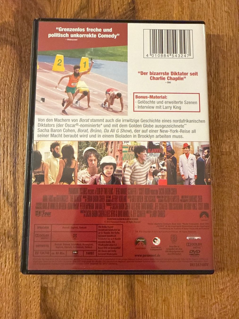 Tous les DVDs: Der Diktator (2012) DVD – D'occasion à Zürich par Gekuu 1