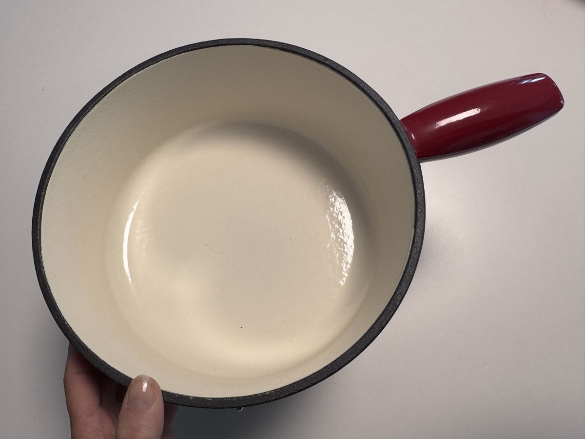 Elettrodomestici da cucina: Fondue-Set rot mit Rechaud  – Usato da Niederbüren venduto da Oetschli 1