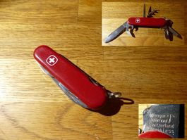 Antikes Militär Sackmesser von Wenger Delemont