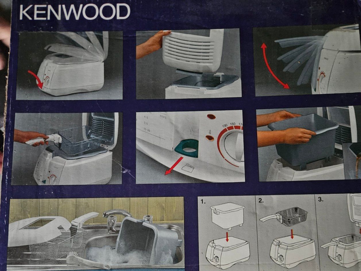 Kenwood Elettrodomestici da cucina: KENWOOD Retro Fritteuse – Nuovo e nell'imballaggio originale da Schmerikon venduto da Ohm1337 1