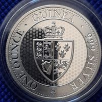 2019 St. Helena Guinea 1 oz Silver