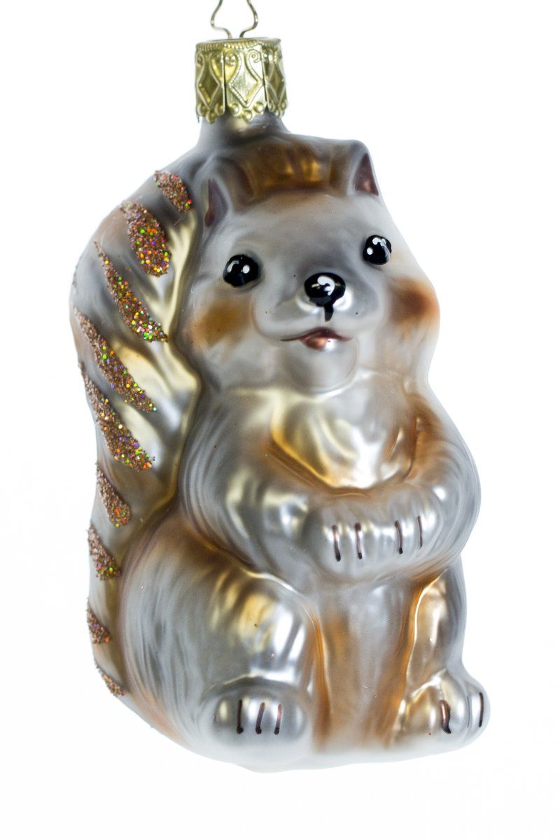 Toutes les décorations: Weihnachtskugel - Glasornament "Eichhörnchen" – Neuf avec emballage d'origine à Dottikon par Network01