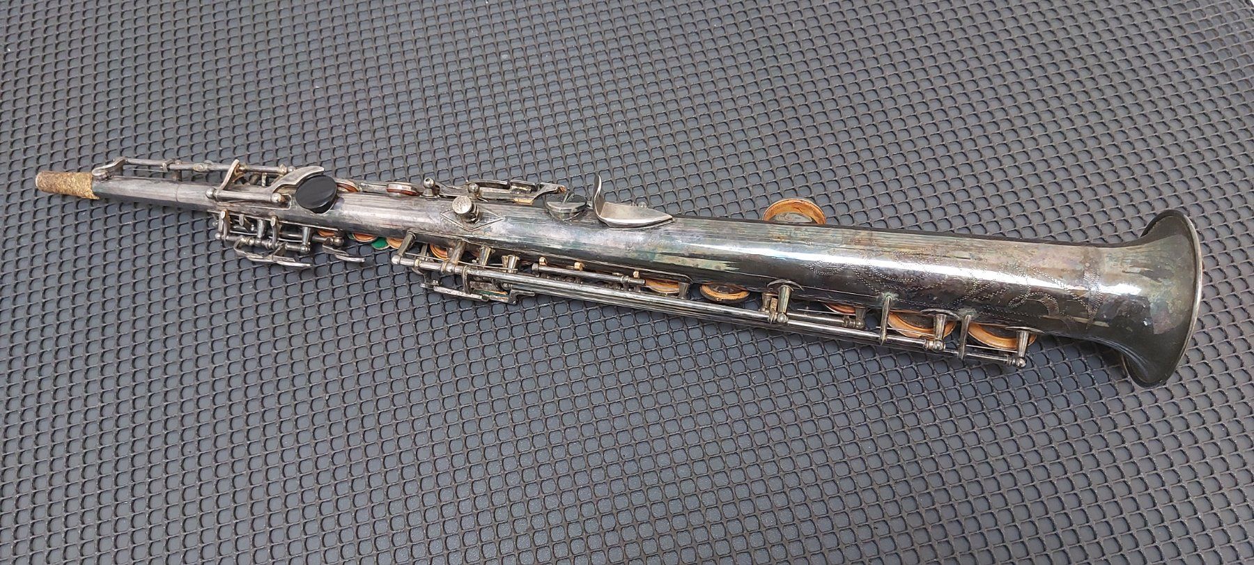 Strumenti musicali: Master Sopran saxophon wie abgebildet – Difettoso da Glattbrugg venduto da Swissmusik 4