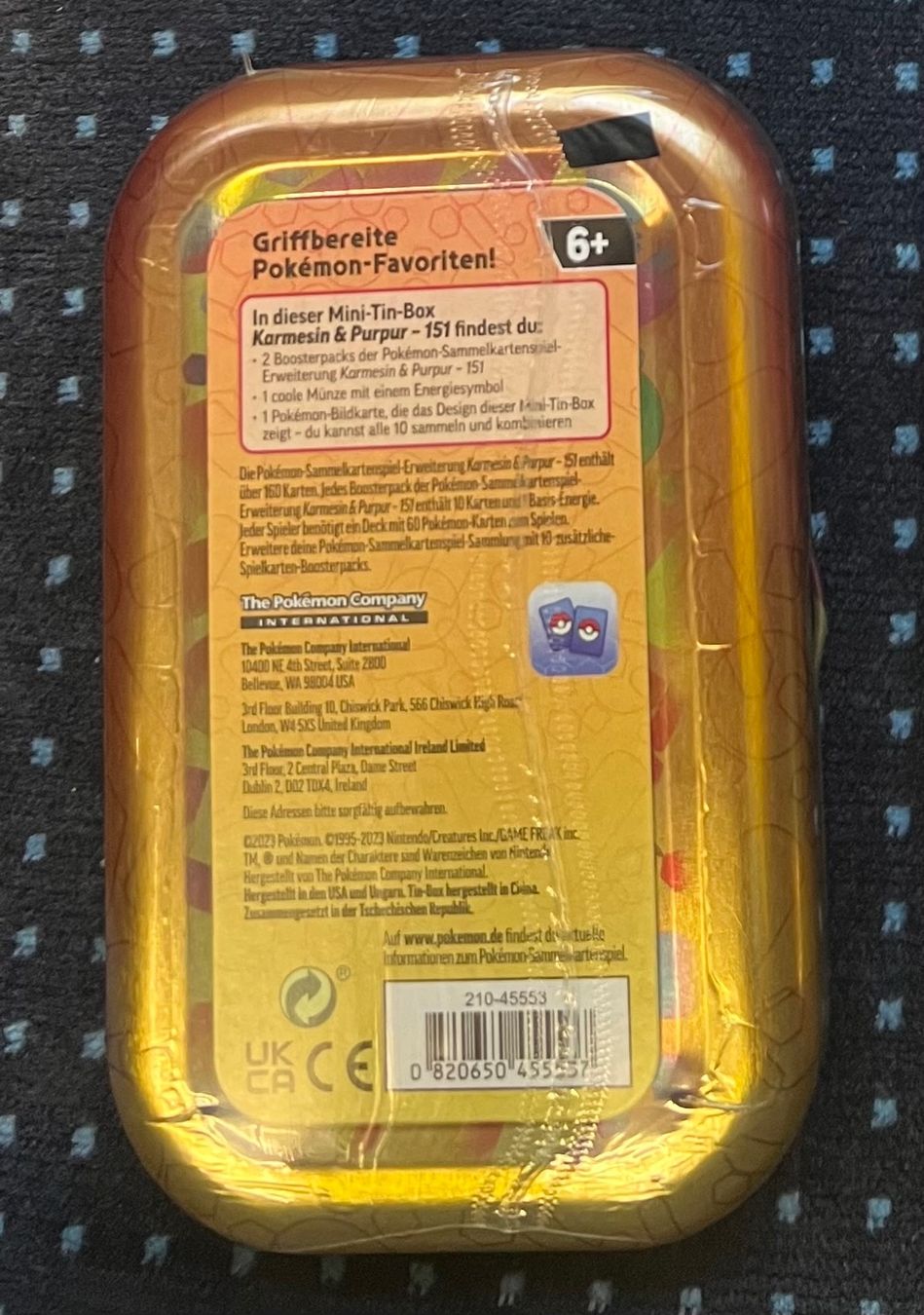 Pokémon Carte collezionabili: Pokémon 151 Mini Tin (DE) - Sichlor – Nuovo e nell'imballaggio originale da Zürich venduto da Pkuds99151 2