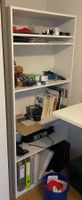 Bücherregal weiss mit verstellbaren Fachböden gebraucht
