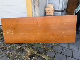 Festbankgarnitur, Holz, gebraucht