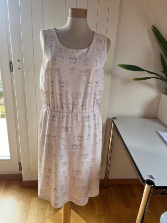 Sommerkleid / Kleid / Flamingo / Gr. 38