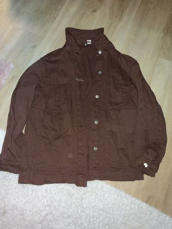 H&M Übergangs Jacke, Top Zustand, Braun, XXS – Damen 50