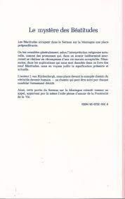 Libri: Le mystère des béatitudes – Usato da Neuchâtel venduto da Dualseele 1