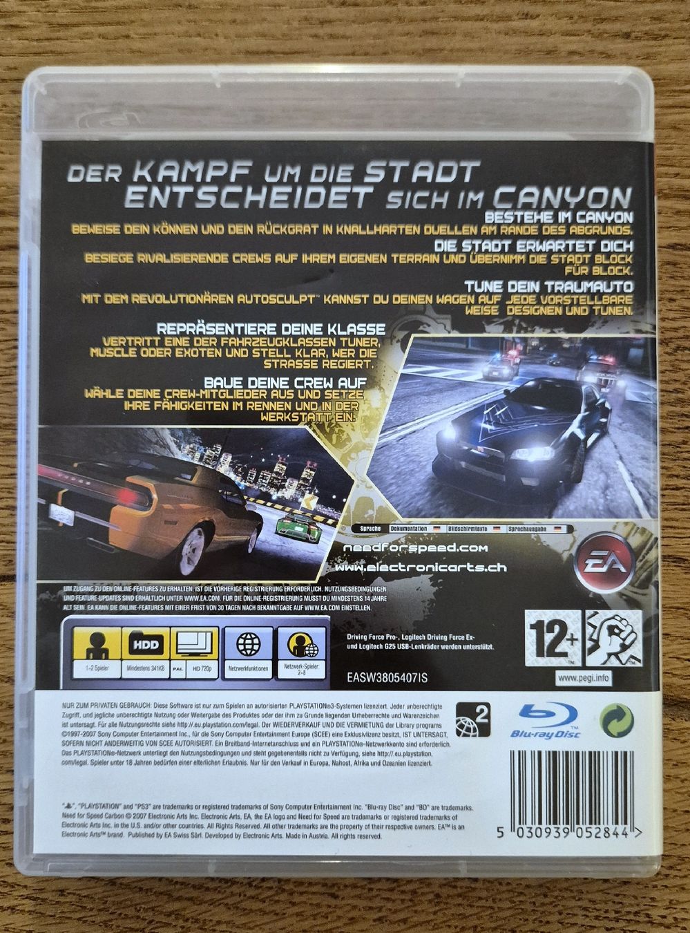 Giochi: Need for Speed Carbon - PS3 – Nuovo (secondo la descrizione) da Au SG venduto da KonsoleWerk 2