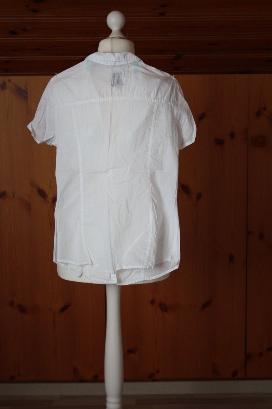 Blusen: Bluse CLOCK HOUS weiss Gr. L – Gebraucht aus Flüelen von Diversicum-Textil 4