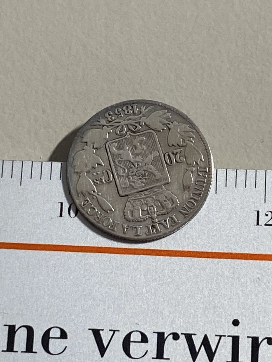 Toutes les monnaies: Belgique - 20 centimes - 1853 LW - AG – D'occasion à Payerne par Mike1682 4