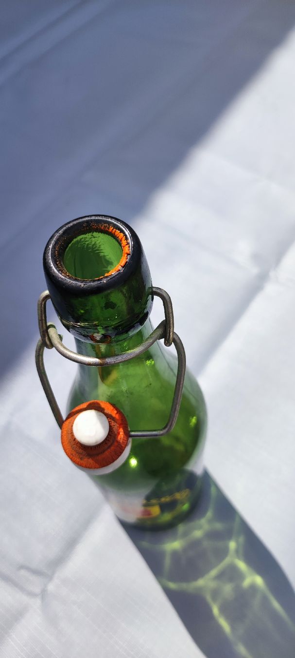 Feldschlösschen Bicchieri, Caraffe & Bottiglie: Feldschlösschen Flasche 1960 – Usato da Diessenhofen venduto da Oatman66 3