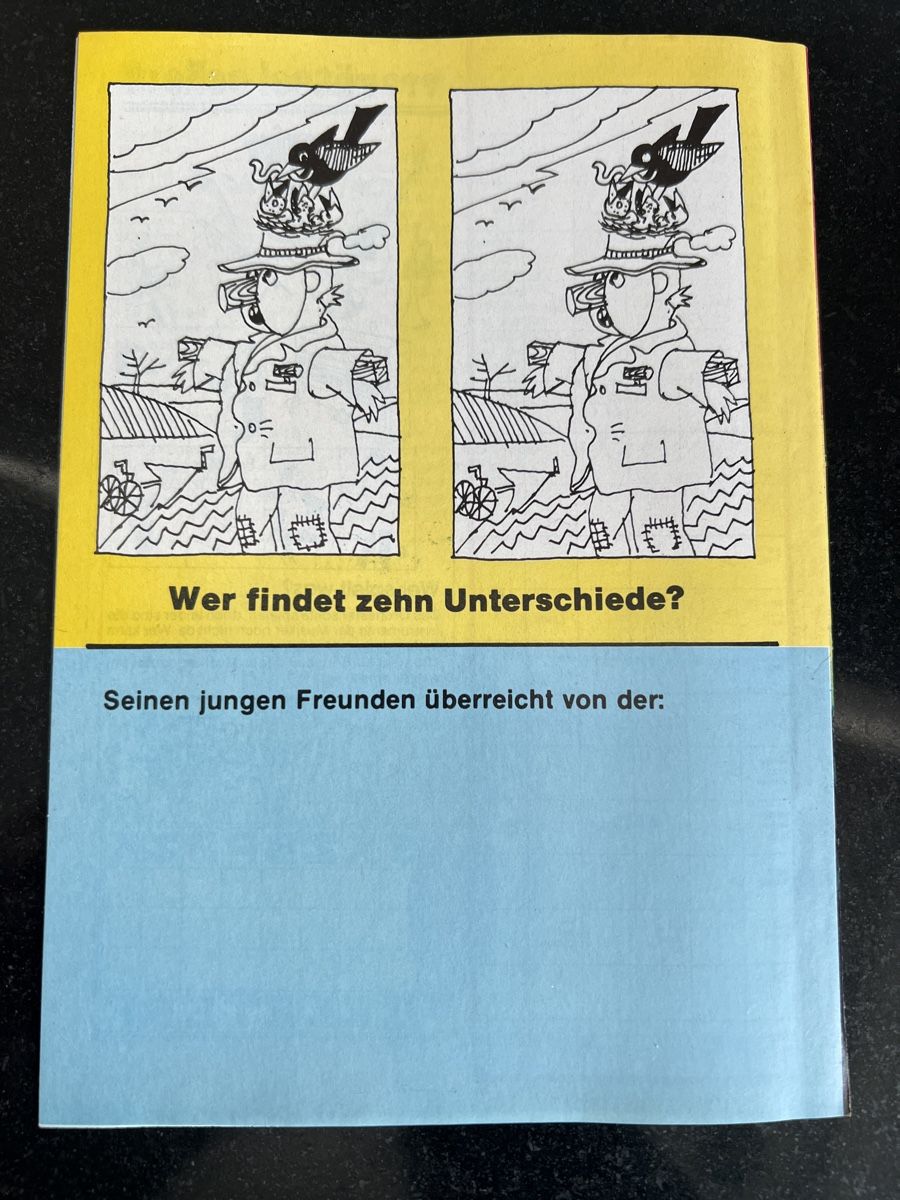 Comics: Buntspecht Werbeheft Comic Oktober 1988 – Gebraucht aus Gysenstein von Comic_sammler 4