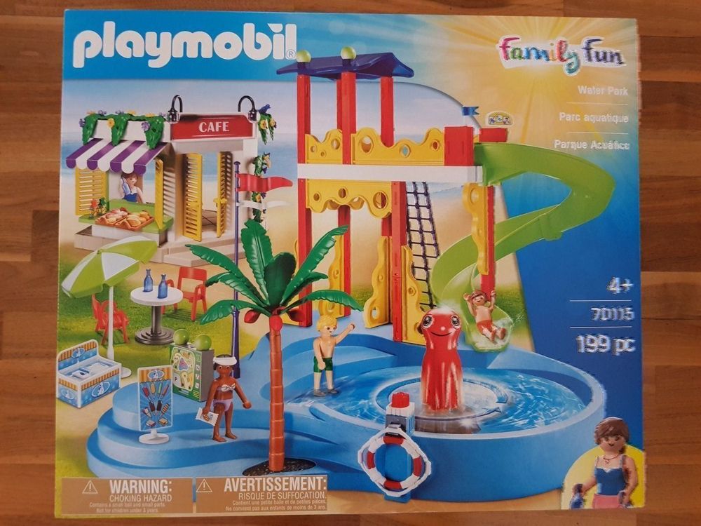 PLAYMOBIL Wasserpark mit Café 70115 NEU Kaufen auf Ricardo