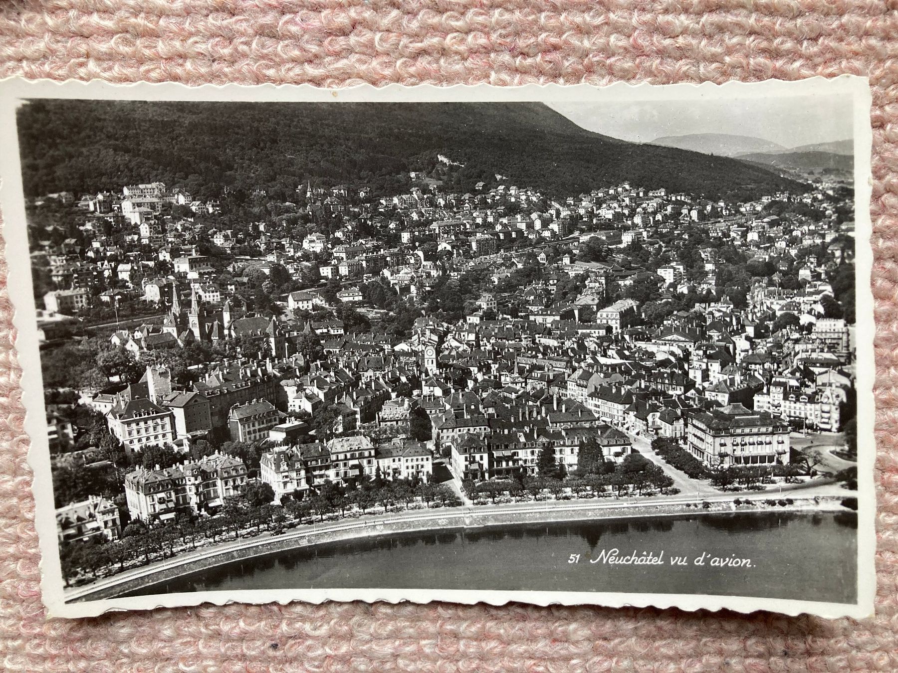 Cartoline postali: 2 alte Ansichtskarten von Neuchâtel / Neuenburg – Usato da Lütisburg venduto da wiesenpippau 2