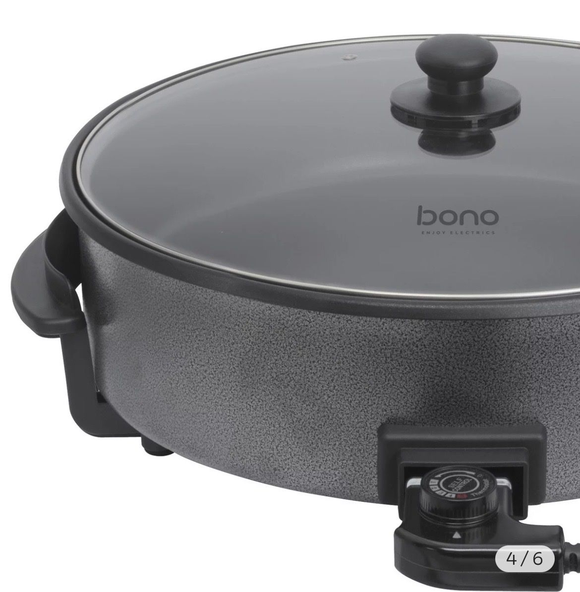 Pfannen: Bono Elektrische Pfanne Mit Glasdeckel – Neu und originalverpackt aus Zürich von haschmet 2