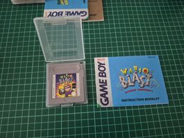 Game Boy Wario Blast Instruction Booklet and Cartridge
