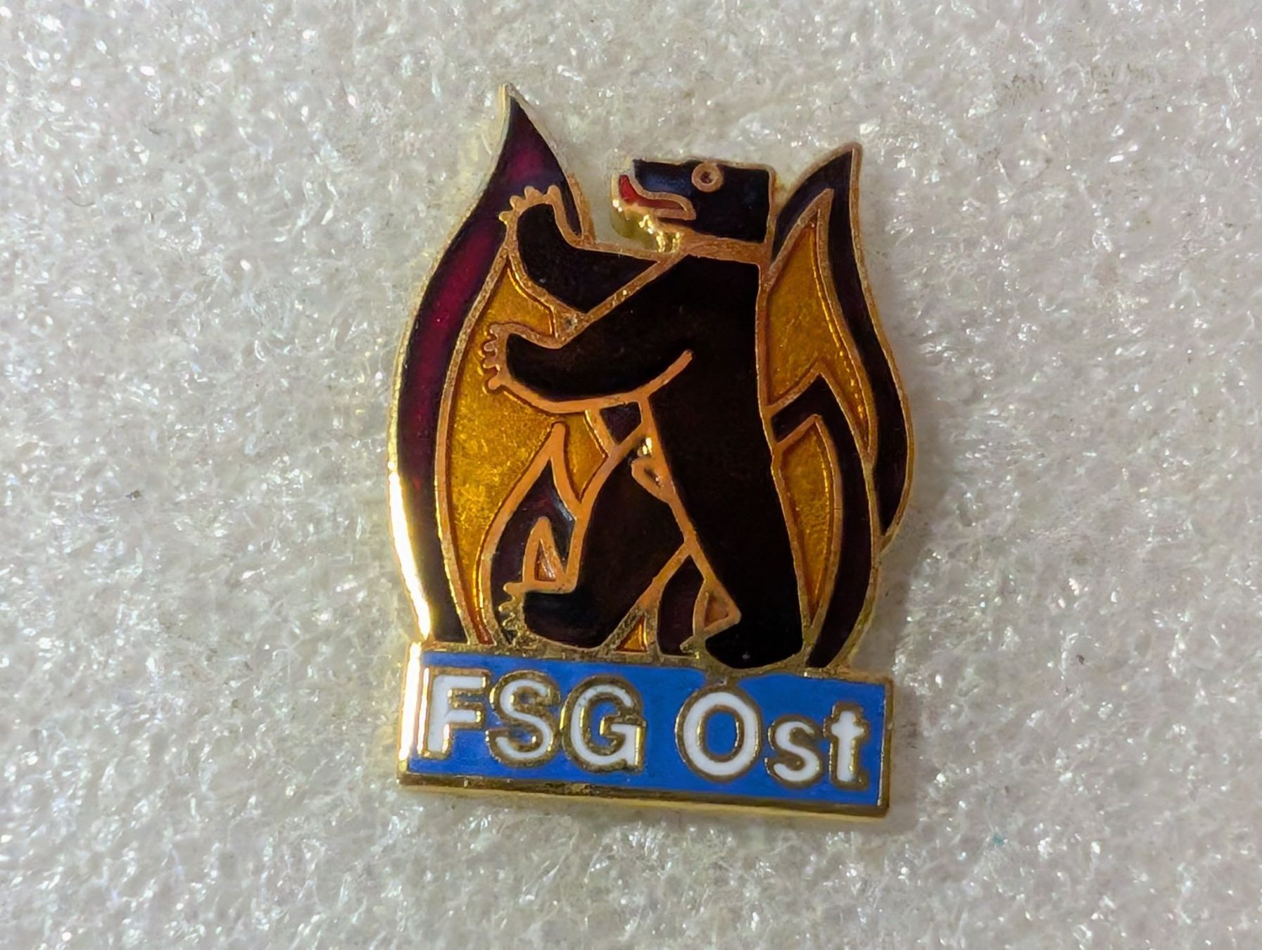Placchette & Badge: Ansteckpin 124: FSG Ost – Usato da Oppligen venduto da Pin-Fall-Shop