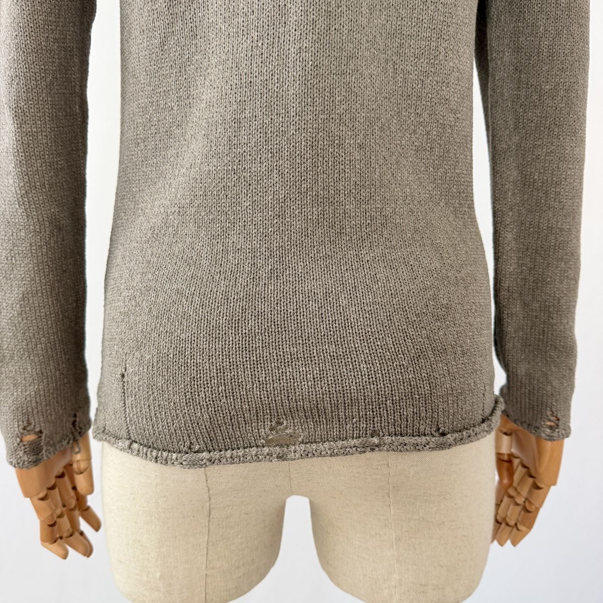 Pullover & Sweatshirts: NEVER ENOUGH Distressed Cotton Knit Pullover – Neu (gemäss Beschreibung) aus Emmen von Nightingale_2022 6