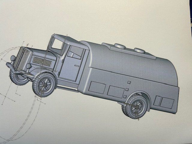 Schweizer Armee Kit di modellismo & Modellini statici: Maquette impression 3D BERNA 5UL 1/87 – Usato da Bursins venduto da Mr1968 2