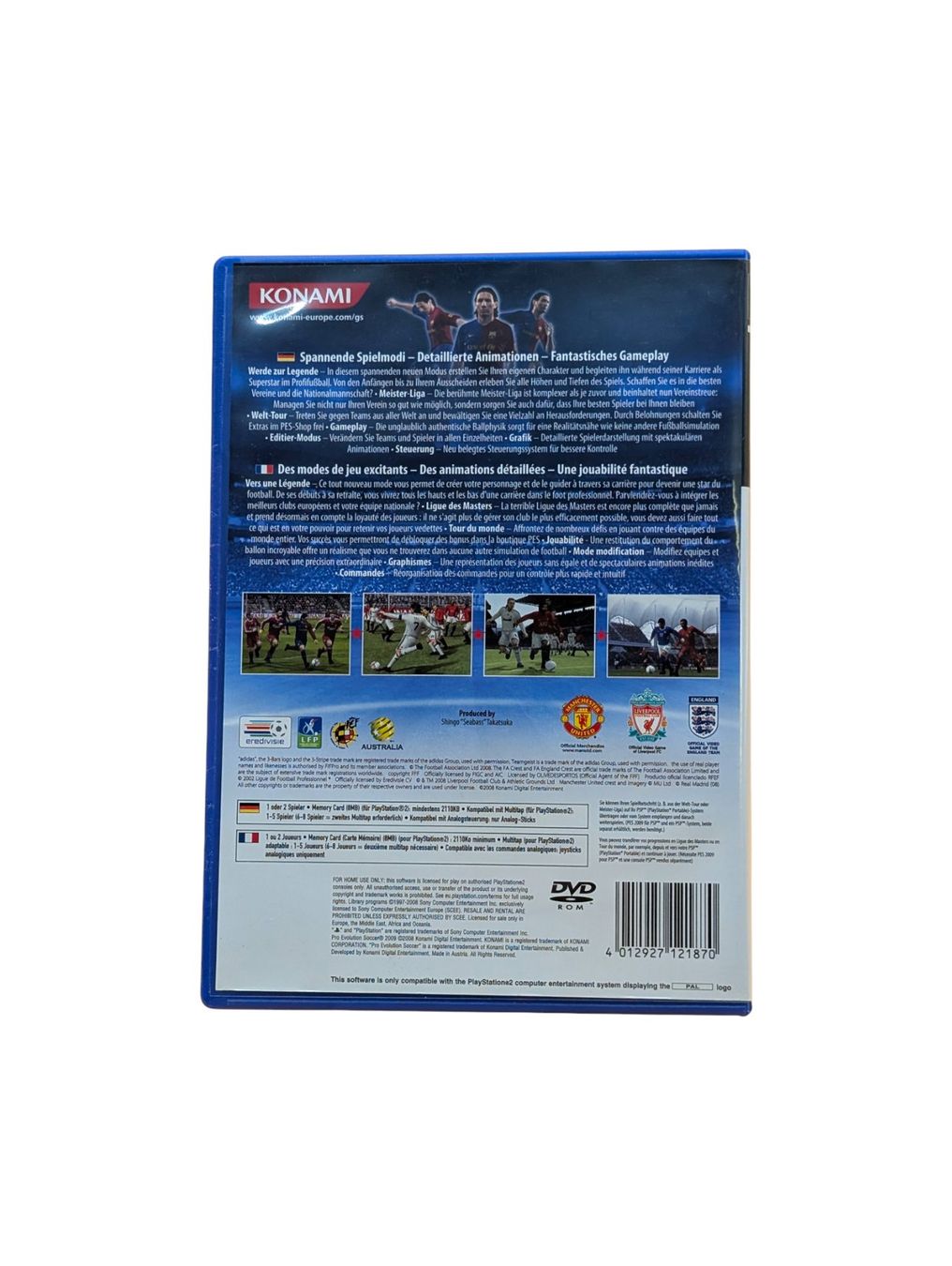 Sony Giochi: PES 2009 PlayStation 2 (PS2) – Usato da Domat/Ems venduto da IsseldorsShop 1