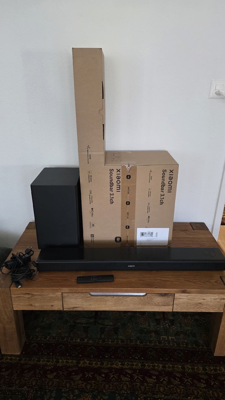 Xiaomi Lautsprecher: Xiaomi Soundbar 3.1 – Gebraucht aus Einigen von iva_86t8