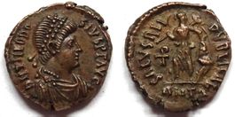 THEODOSIUS I bronze A4 nummus