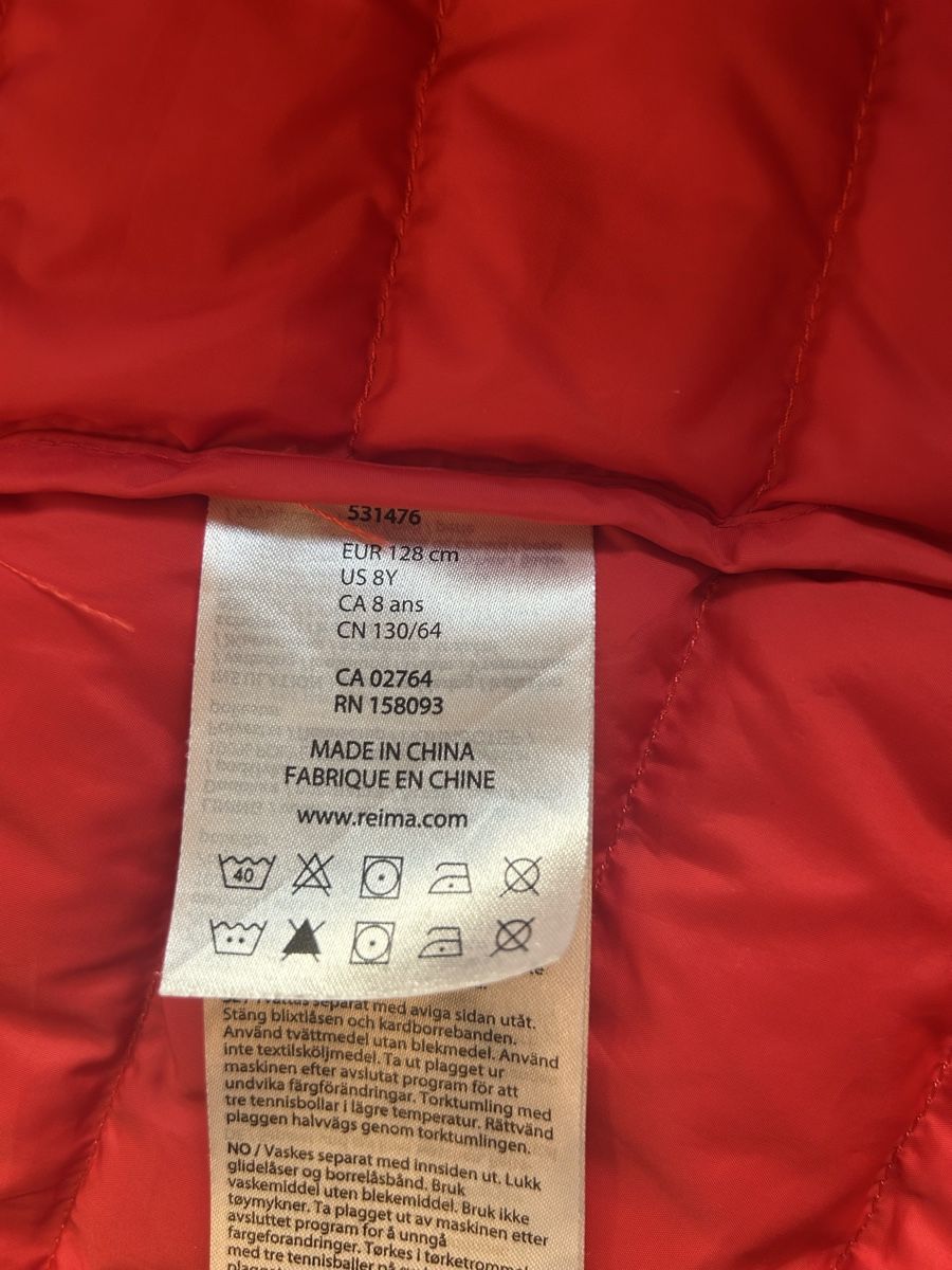 Reima Giacche: Reima Jacket, Red, Size 128 cm, Winter Outfit. – Nuovo (secondo la descrizione) da Thalwil venduto da mar_pvx7 4