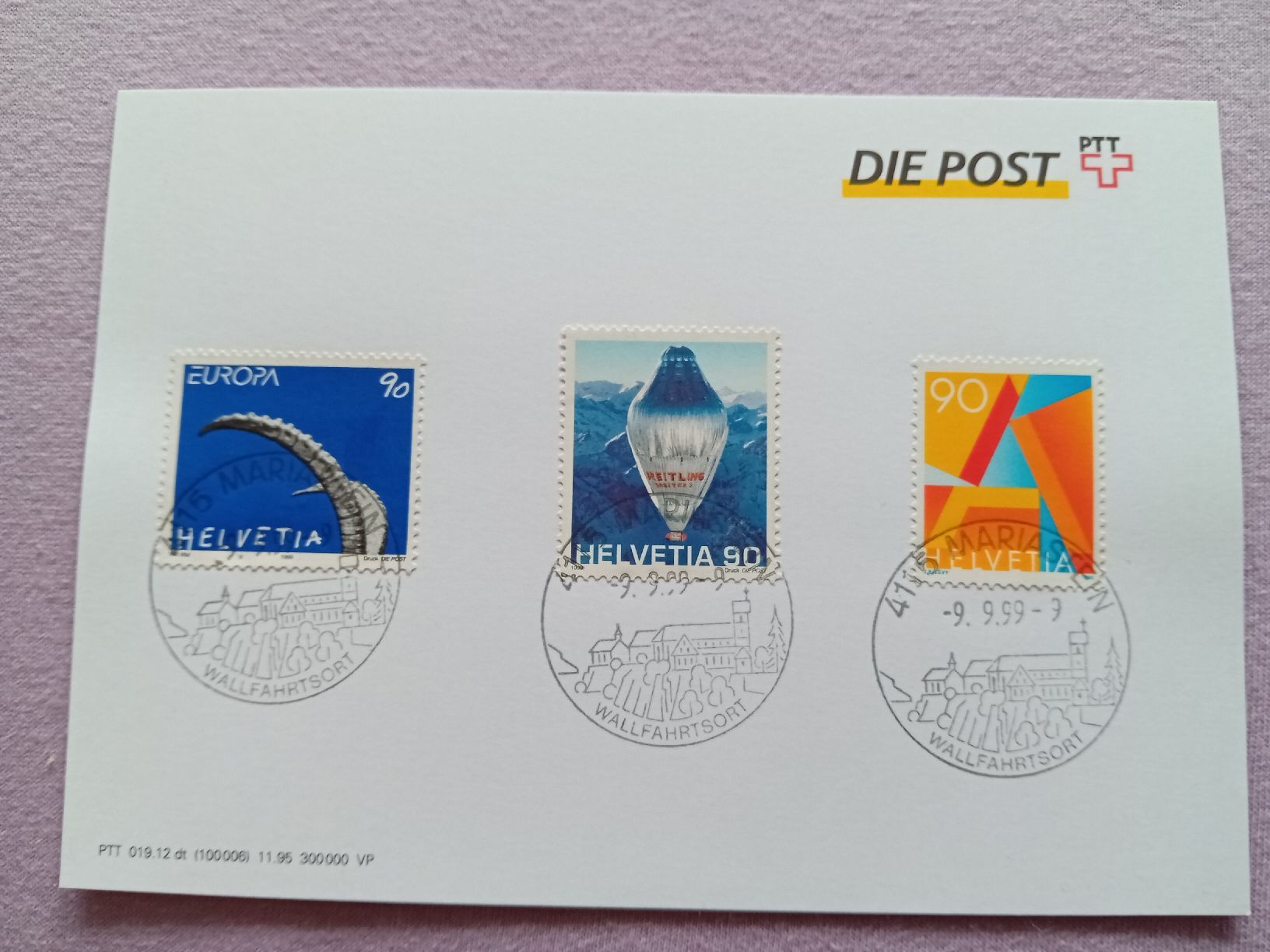 Alle Briefmarken: Briefmarken, gest. am 9.9.1999 – Neu (gemäss Beschreibung) aus Witterswil von hele04 1