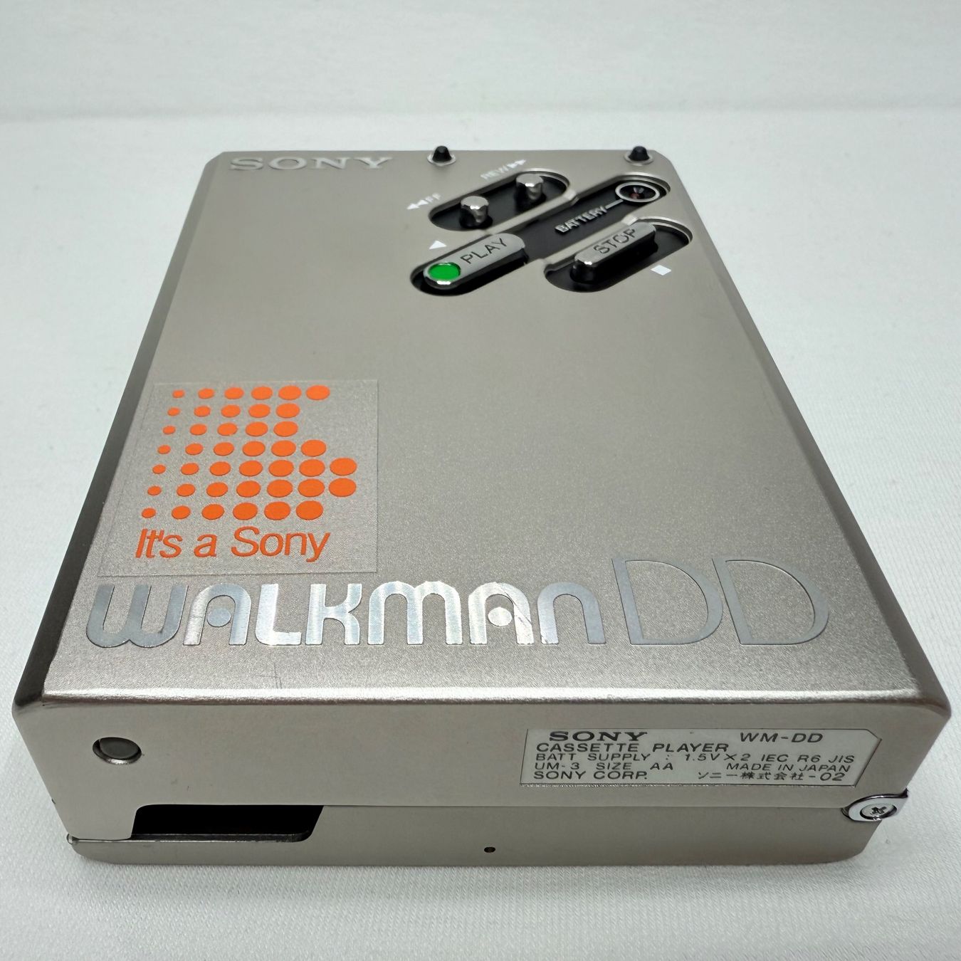 Sony Lettore multimediale portatile: Sony Walkman WM-DD silber #281 – Usato da Vorderthal venduto da WalkmanClinic 3