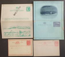 TASMANIA: 4 Postal Stationaries *