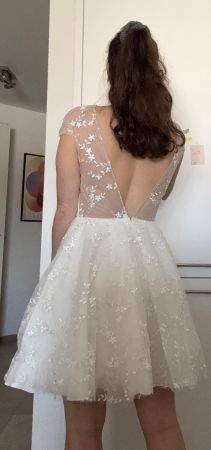 Robe mariage Fabienne Alagama sur mesure taille env. 36-38