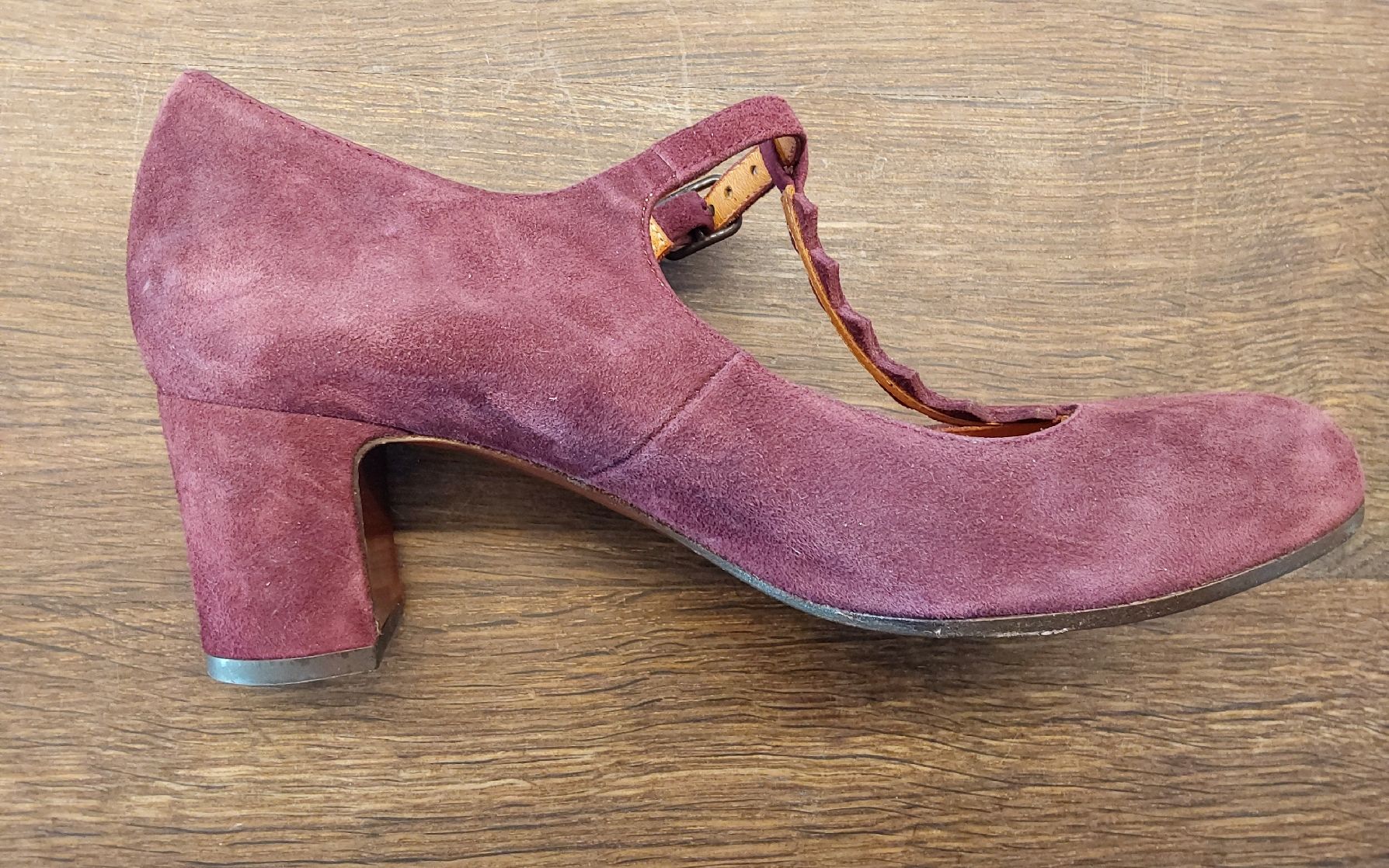 Chie Mihara Damenschuhe: Pumps 36 Chie Mihara Wildleder dunkelrot neu – Neu (gemäss Beschreibung) aus Köniz von scopello12 1