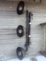 Industrielle Wandlampe, 3-flammig, Vintage-Stil Lampe