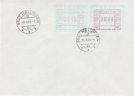 ATM 7Ax_0006-WERTFEHLDRUCK/Rappenwert !!_+PUNKTE auf Brief!!