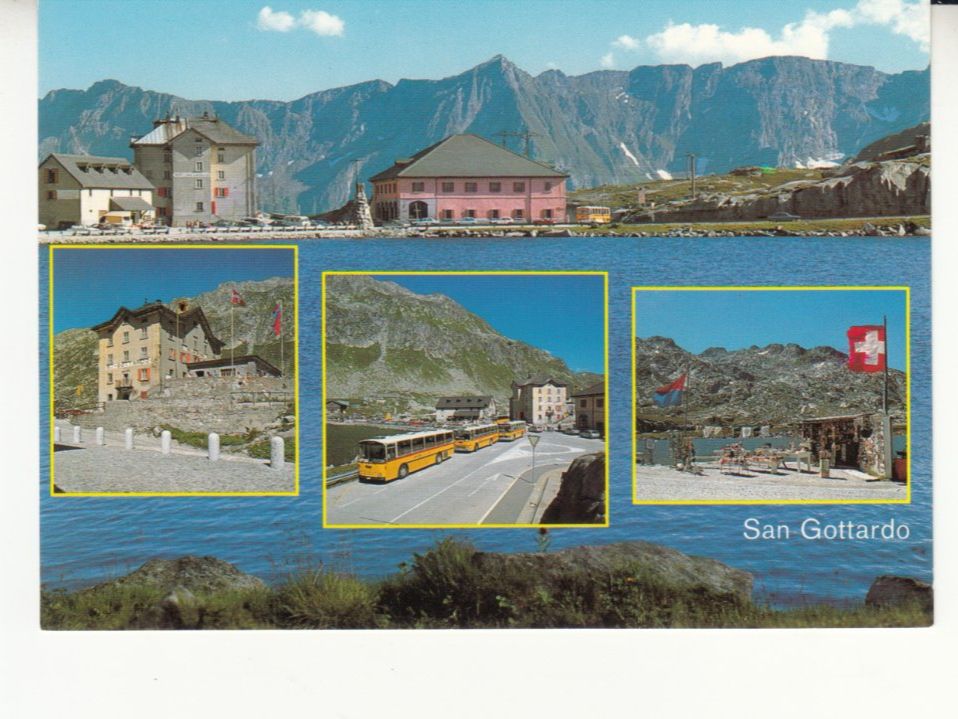 Ansichtskarten: San Gottardo ca. 1980 – Gebraucht aus Bürglen TG von StampGraf