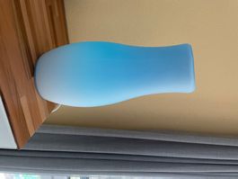 Lampe blau, elektrisch