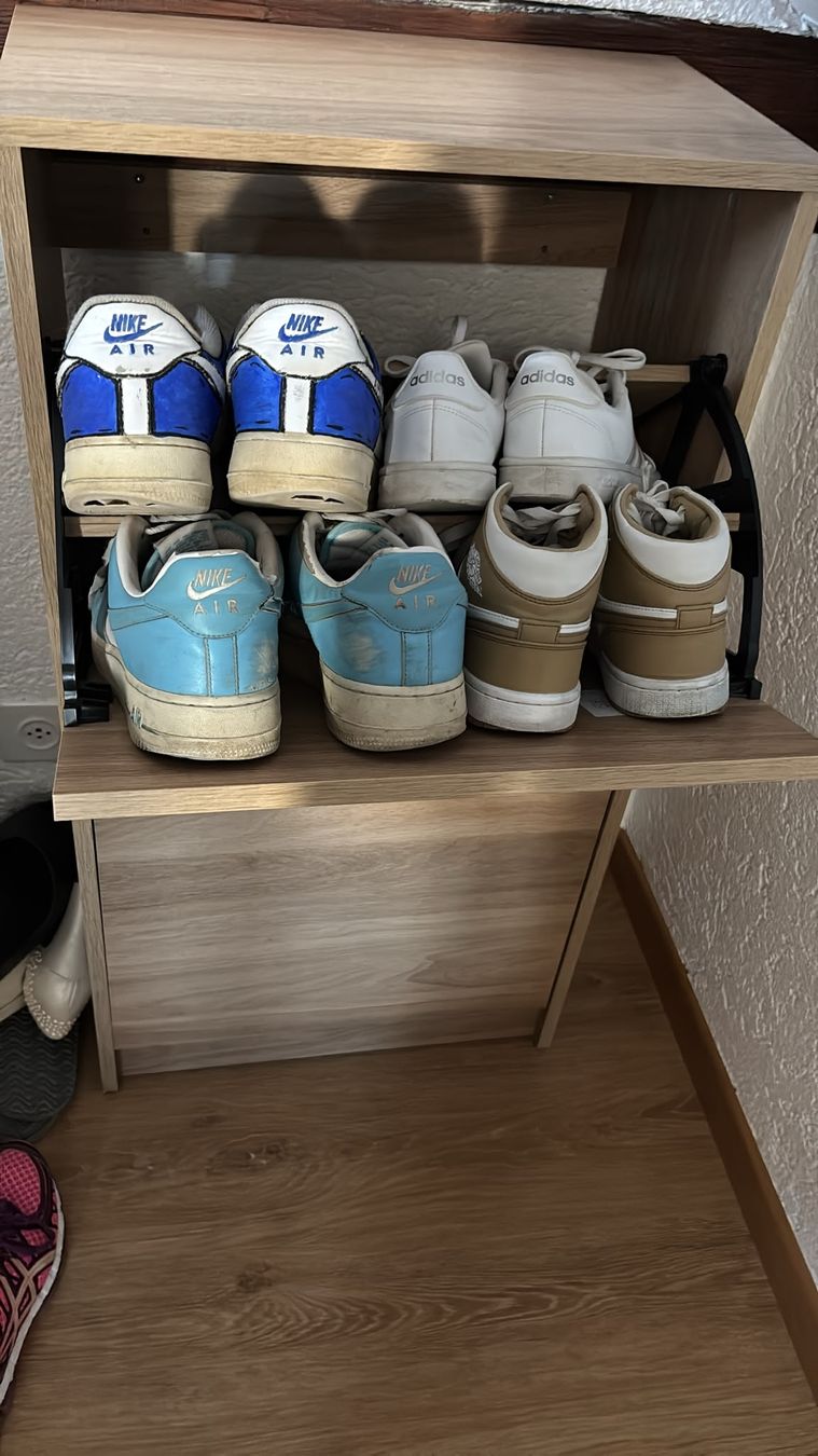 Autoribaltabili: Schuhkipper Holzoptik zwei Fächer – Nuovo (secondo la descrizione) da Aadorf venduto da 1finn 1