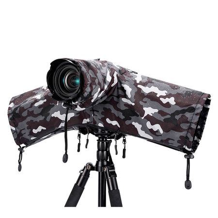 JJC Kamera Regenschutz in Camouflage für DSLR - Top Zustand