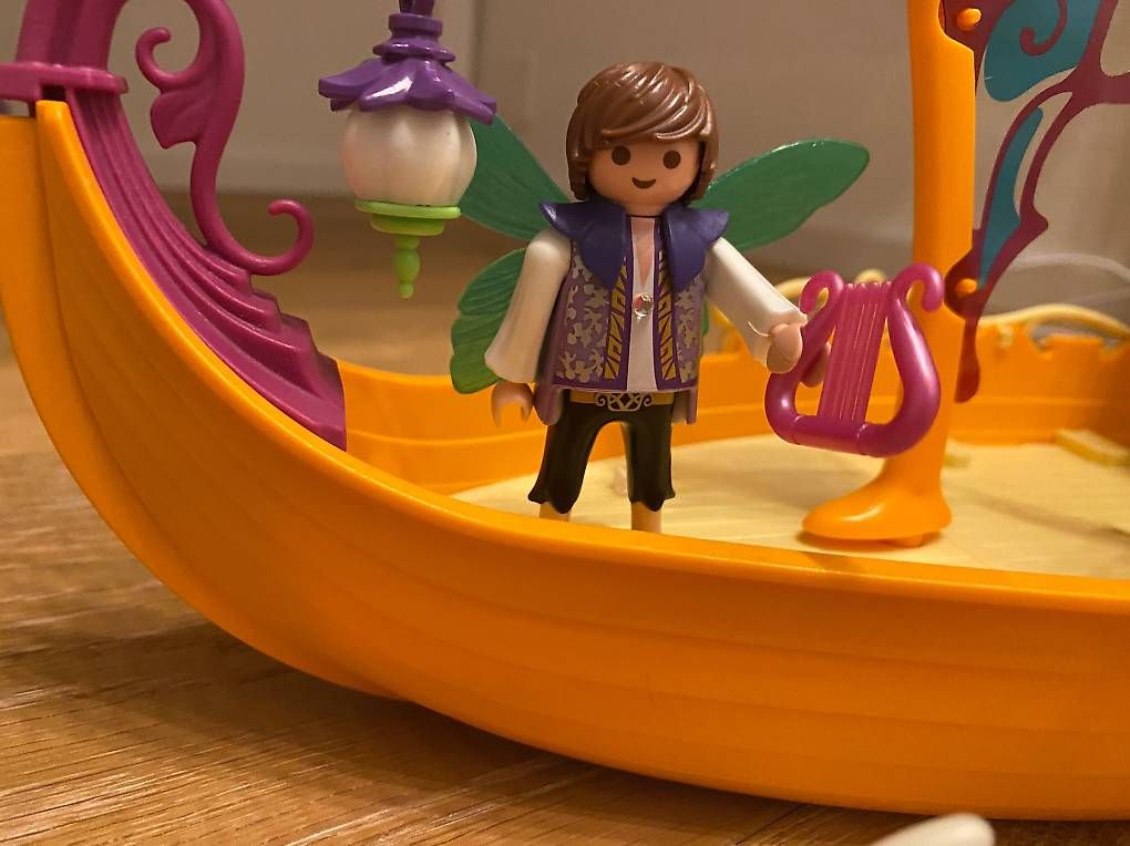 Spielzeuge: PLAYMOBIL 9133 Romantisches Feenschiff – Gebraucht aus Steinach von Susansung 1