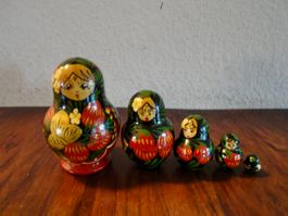 Matroschka-Babuschka 5-Teilig