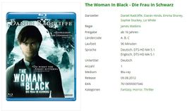 The Woman In Black - Die Frau In Schwarz (Bluray)