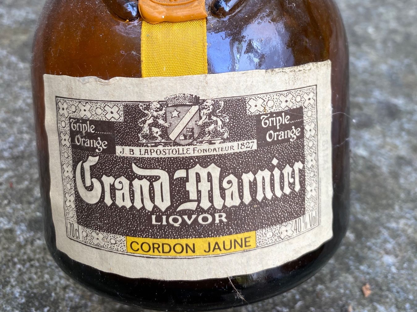 Spirituosen: Grand Marnier Cordon Jaune 70cl – Gebraucht aus Wallisellen von skorpion-11 2